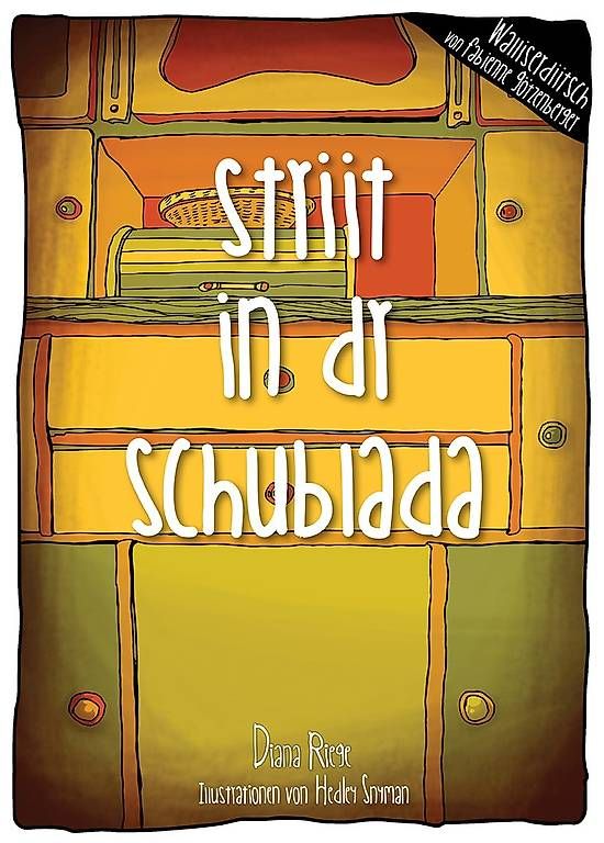 Libri: Striit in dr Schublada - ein Kinderbuch auf Walliserdeutsch – Nuovo e nell'imballaggio originale da Basel venduto da HND_ideen