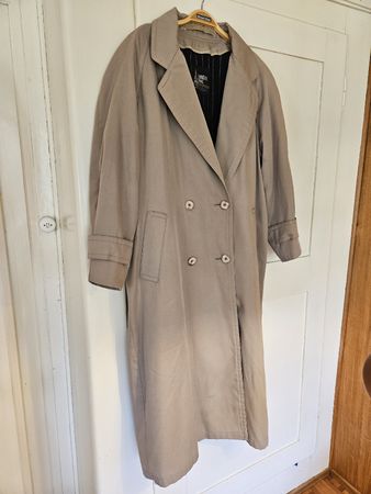 Trenchcoat London Fog beige mit Gürtel