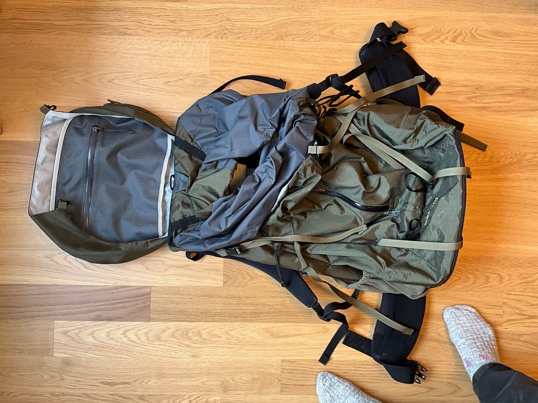 Arcteryx Zaini: Aecteryx Bora 75 Rucksack – Usato da Basel venduto da Hen82 3