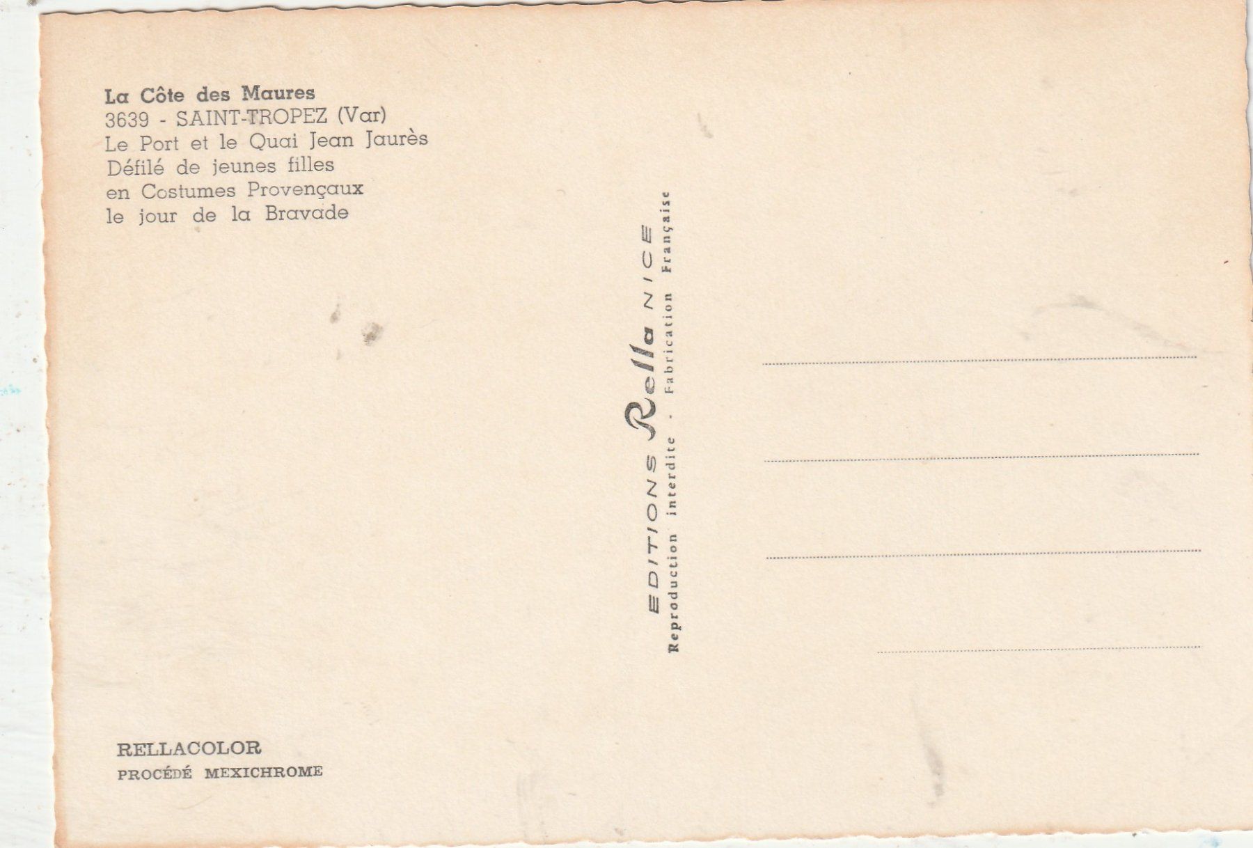 Cartoline postali: San Tropez – Usato da Lumbrein venduto da made02 1