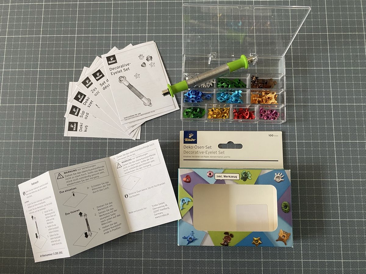 Kit bricolage: Bastel-Set Deko-Ösen von Tchibo – Usato da Flawil venduto da Vera44 2