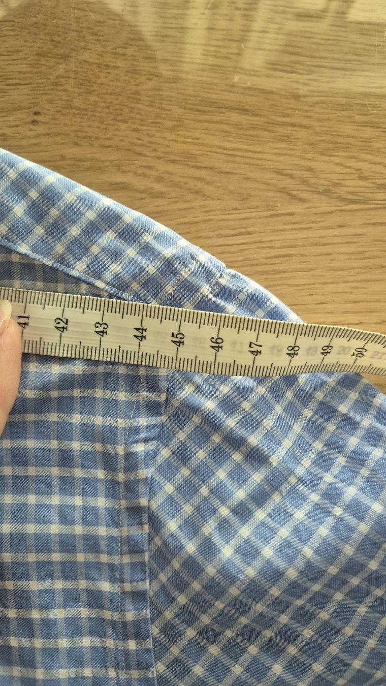 Massimo Dutti Camicie: Massimo Dutti Hemd, Grösse L, hellblau kariert, Top!  – Usato da Winterthur venduto da ann_7lxx 5