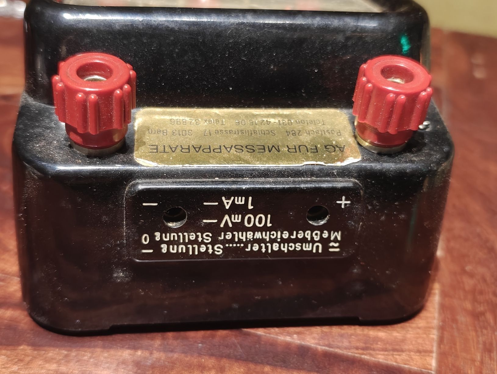 Misurare: Goerz Universal 1 Multimeter – Difettoso da Malans GR venduto da mesmen 3