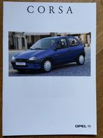 OPEL CORSA Prospekt 1996 prestige brochure 36pgs Opel Suisse