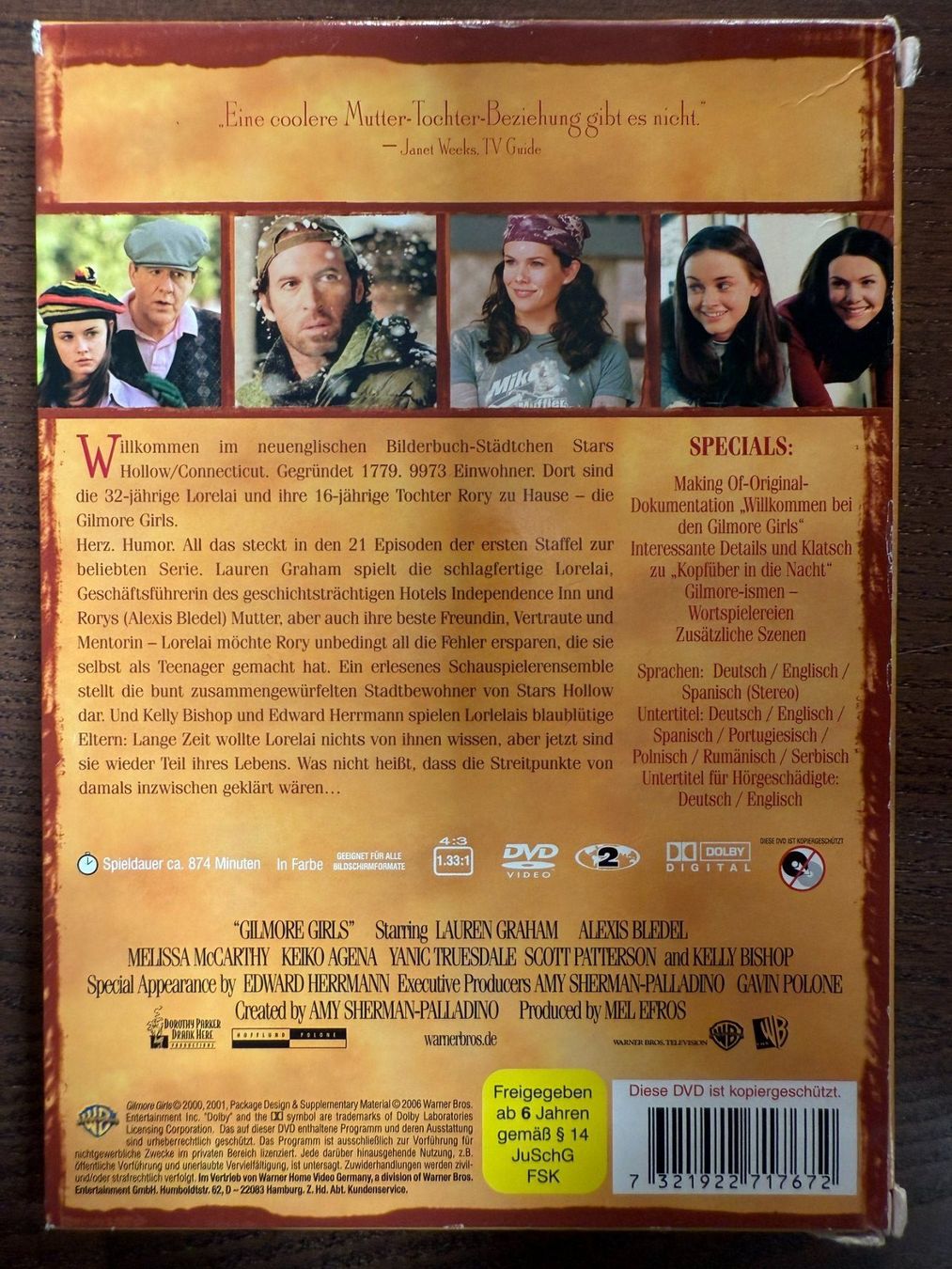 Alle DVDs: Gilmore Girls Staffel 1 – Gebraucht aus Zürich von FilmFreunde 1