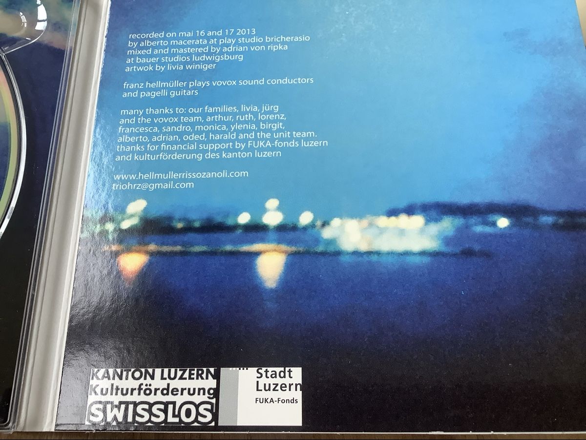 CDs: Hellmüller Risso Zanoli: Norsten (CD) – Gebraucht aus herzogenbuchsee von HIFIANER 4