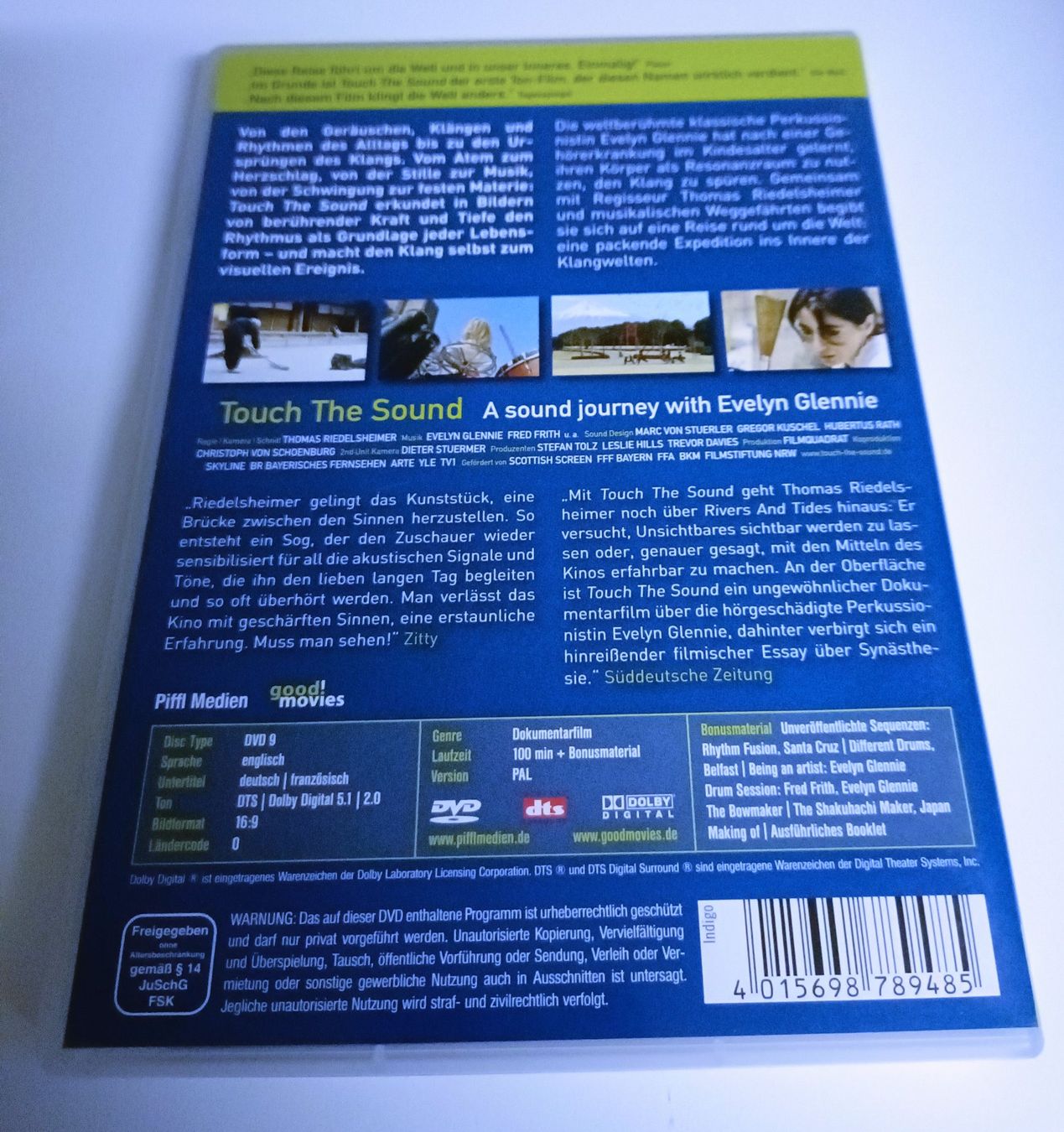 Alle DVDs: Touch the Sound – Gebraucht aus Köniz von Movieportal007 1