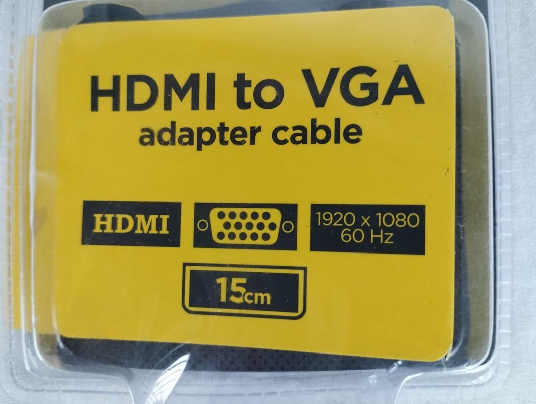 Kabel: CABLEXPERT HDMI to VGA Adabterkabel – Gebraucht aus Schübelbach von Restwert_Schubelbach 2