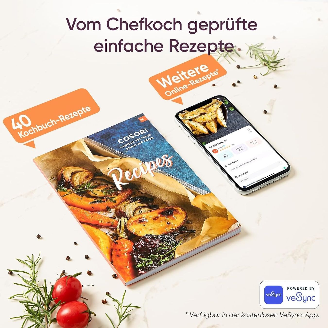 Elettrodomestici da cucina: Heissluftfritteuse Airfryer 5.5L 1700W Touch 11 Programme – Nuovo e nell'imballaggio originale da Genève venduto da Top-Trend 8