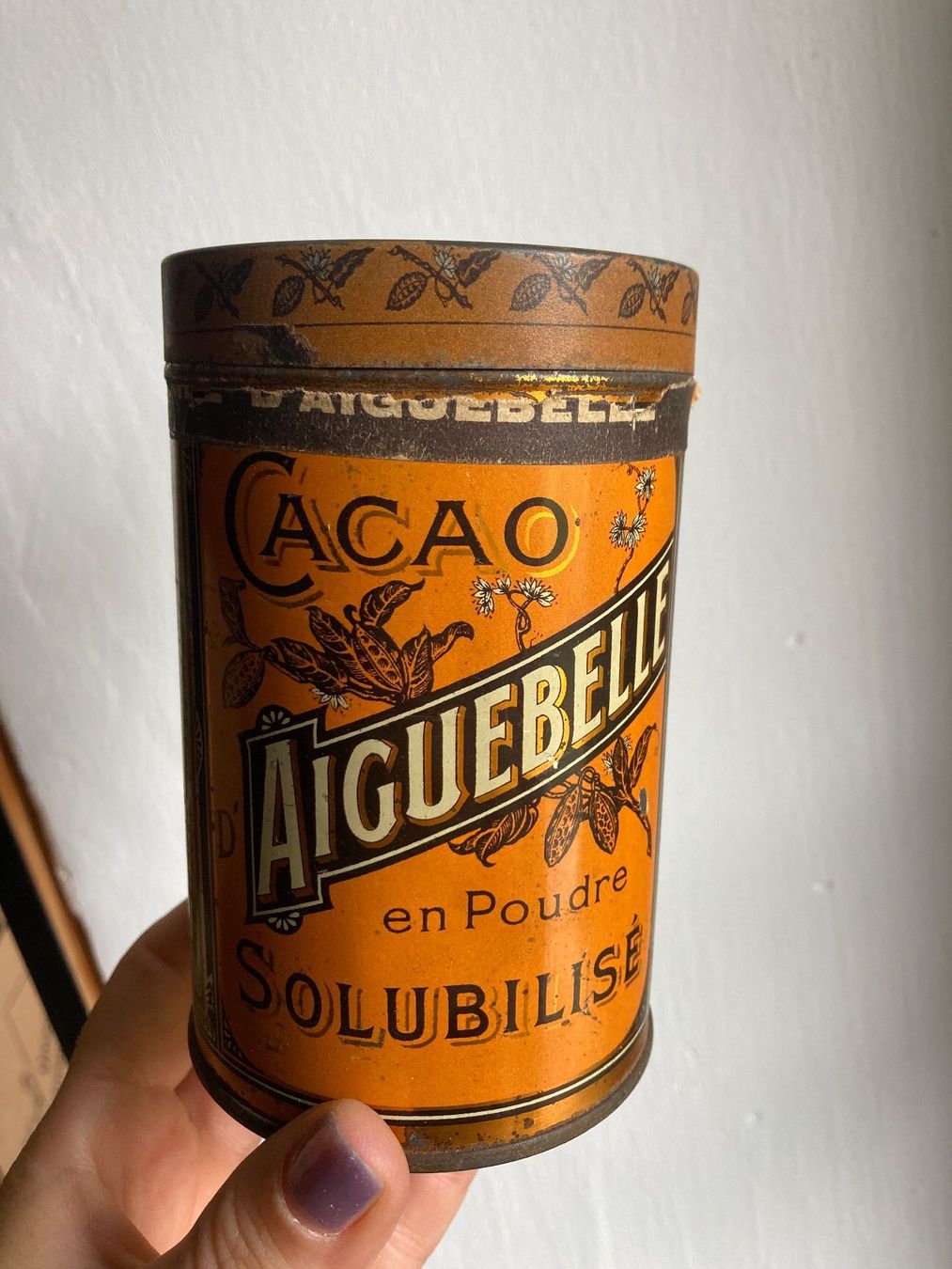 Dosen: Blechdose Aiguebelle Cacao boite – Gebraucht aus St-Cierges von LeRegain