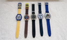 Swatch Chrono & Design Set 4 Uhren