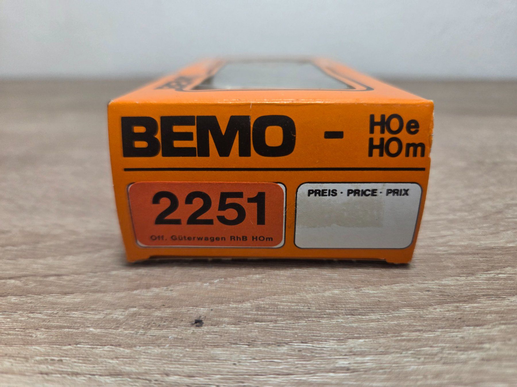 Bemo Modelleisenbahnen: Bemo 2251 Güterwagen RhB H0m – Gebraucht aus St-Aubin-Sauges von Lo_Go 6