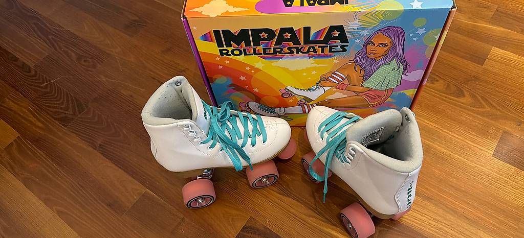 Pattini in linea & Pattini a rotelle: Rollerskates /Rollschuhe Gr. 35 – Usato da Rorschacherberg venduto da Anja_T.