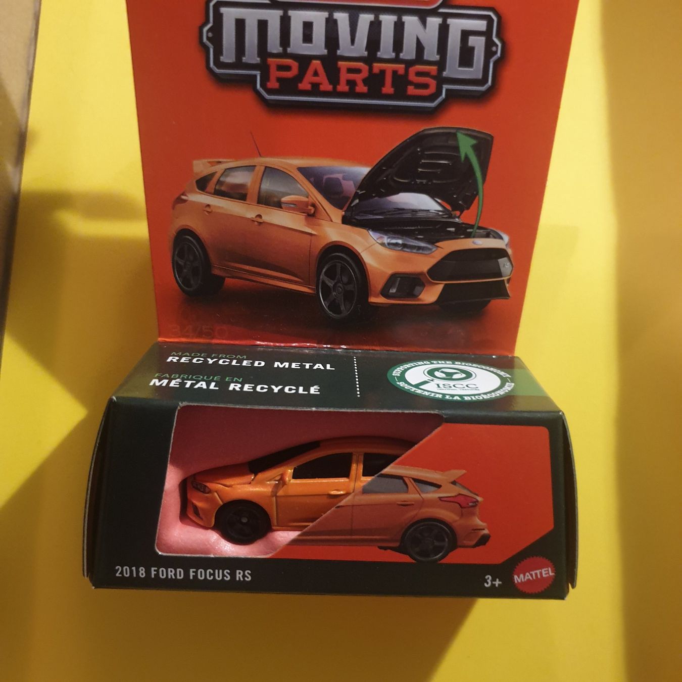 Matchbox Modellini d'auto: Matchbox 2018 FORD FOCUS RS – Nuovo e nell'imballaggio originale da Oftringen venduto da Rotor 5