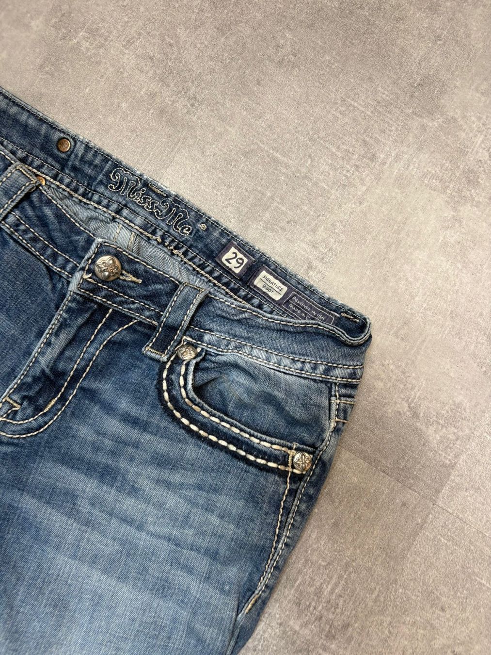Jeans: Miss Me Bootcut Flared Jeans - Grösse M/29 – Gebraucht aus Werdenberg von hase.vintage 4