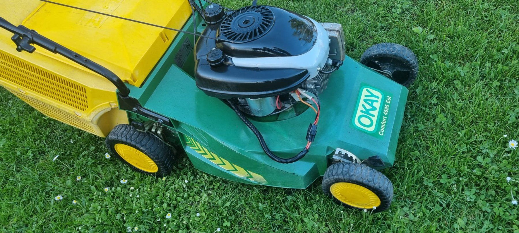 Rasenmäher: Okay Rasenmäher Comfort 4695 Est – Gebraucht aus Riehen von bs4125 3