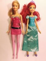 poupée mattel de 30 cm et poupée Disney de 27 cm