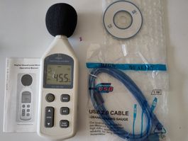 HY1361 USB Dezibelmeter (Linux / Win) – Neuwertig