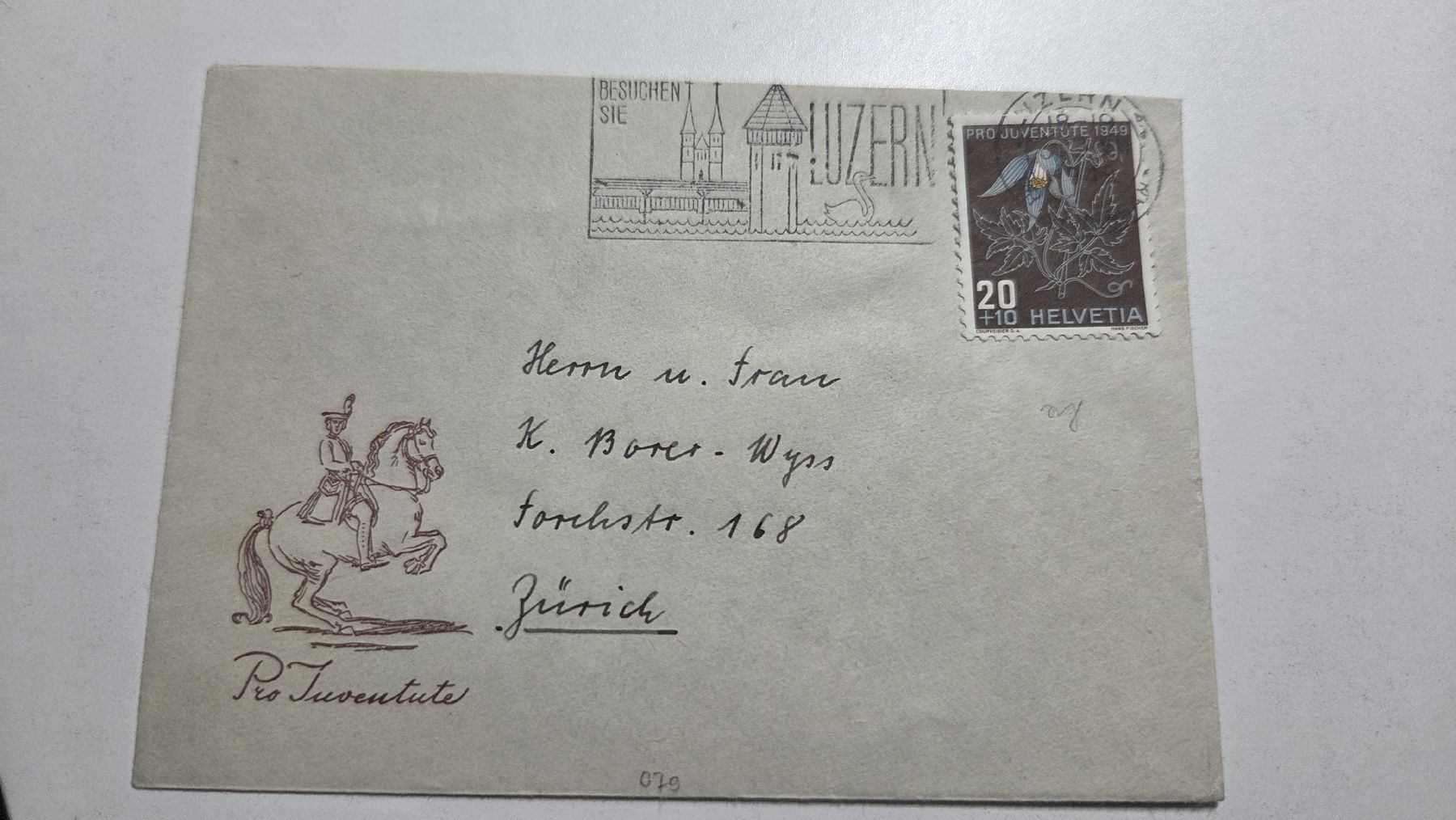 Tous les timbres: 1949 Pro Juventute Briefli – D'occasion à Arni AG par Moth68