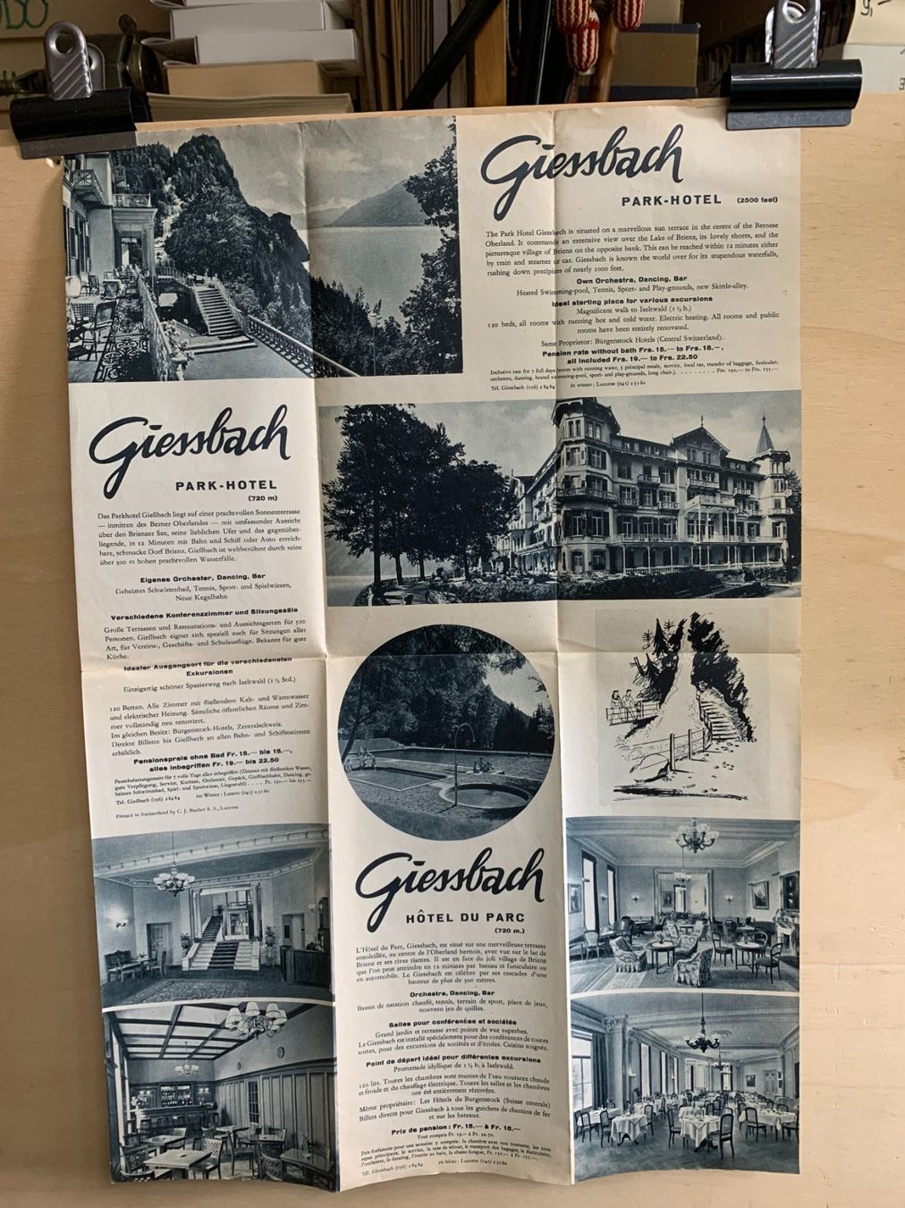 Cartoline postali: Giessbach - Berner Oberland – Usato da Sorengo venduto da 74in 3