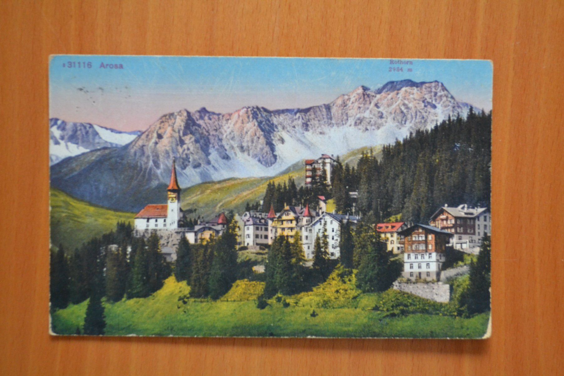 Cartoline postali: AK Arosa GR – Usato da Beinwil am See venduto da kajak55