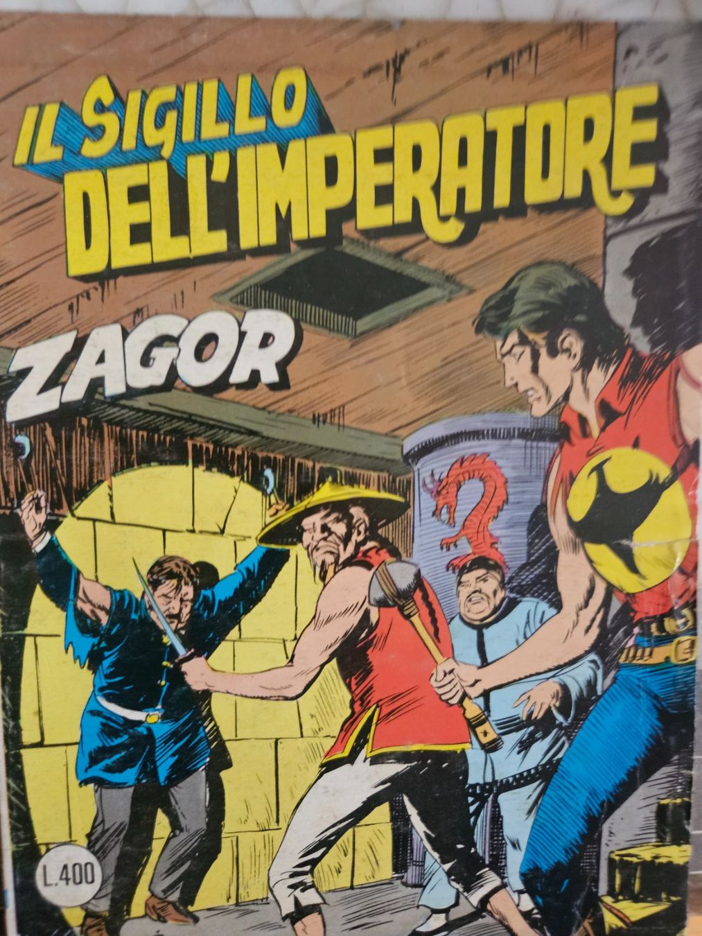 Fumetti: Zagor, Il sigillo dell'imperatore – Usato da Zürich venduto da lorenzo167