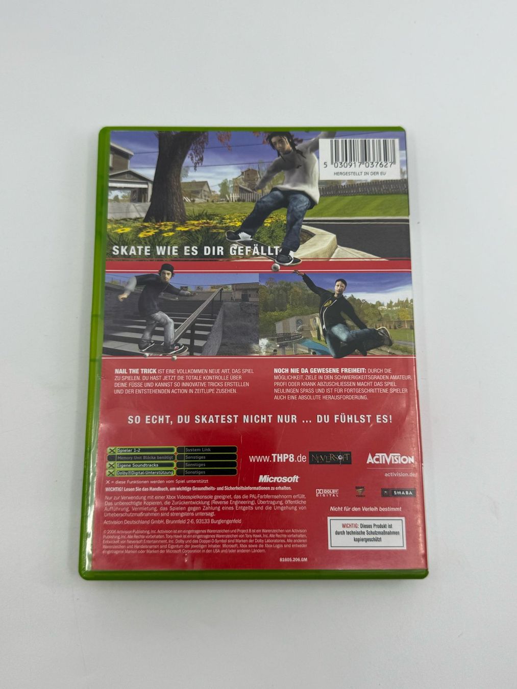 Jeux: Tony Hawk's Project 8 (XBOX) – D'occasion à Herisau par Seyashop1 2