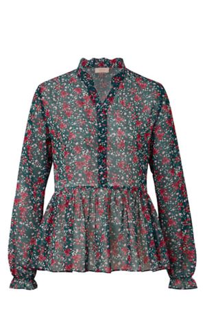 Bluse von Sienna mit Blumenmuster Gr 40