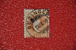 96B Stehende Helvetia gestempelt
