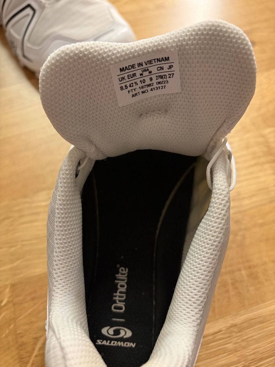 Salomon Scarpe da uomo: Salomon Speedcross 3 Weiss – Usato da Thayngen venduto da golazo_vines 4