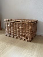 IKEA Geflochtener Korb mit Deckel