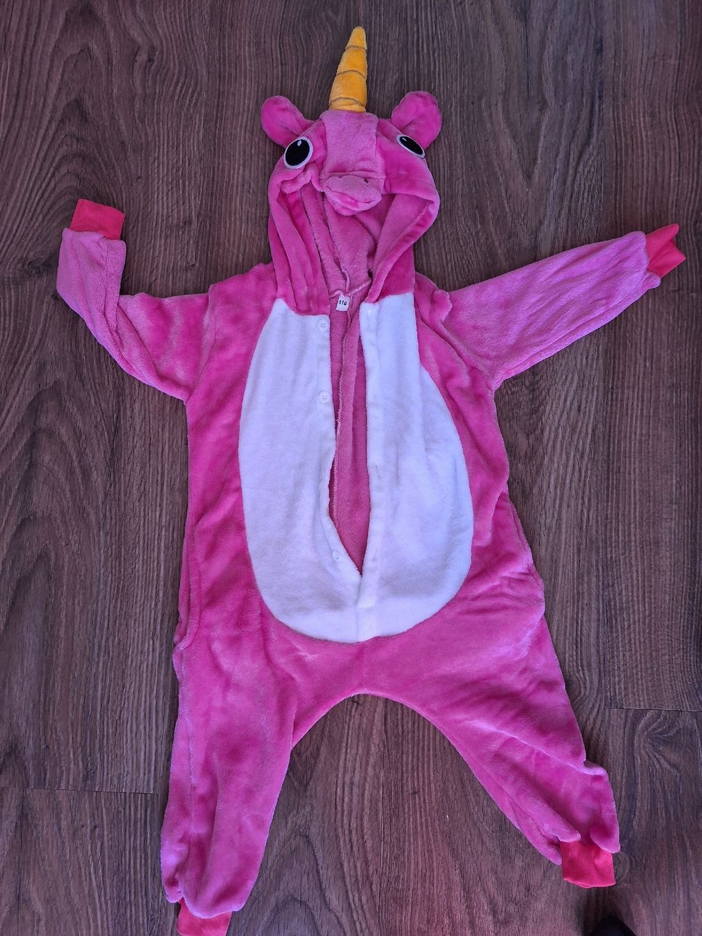 Kostüme: Rosa Einhorn Kinder Onesie, Grösse 110 – Gebraucht aus Brittnau von Edizion30 1