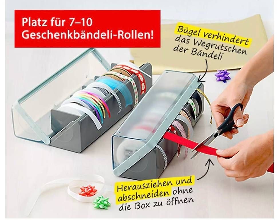 Sonstige Dekorationen & Accessoires: Geschenkbändeli Organizer – Neu und originalverpackt aus Wallisellen von Masitaca