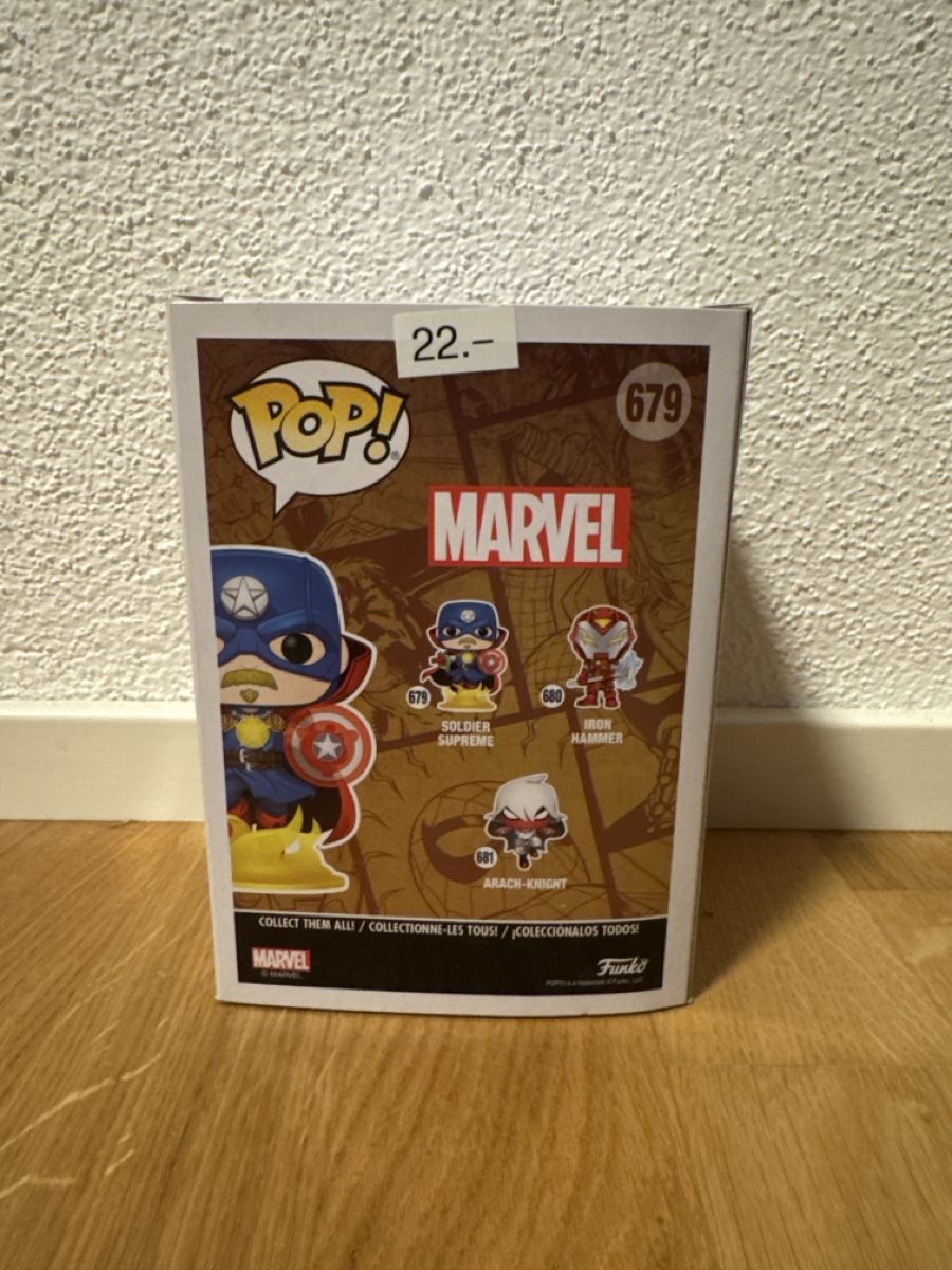 Funko Statuette: Funko Pop! Soldier Supreme 679 Special Edition – Nuovo e nell'imballaggio originale da Suhr venduto da Dominick 2