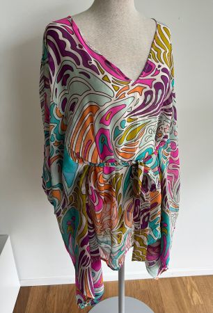 Vintage MATTHEW WILLIAMSON Tunika Seide, Gr. S - CHF 79.90