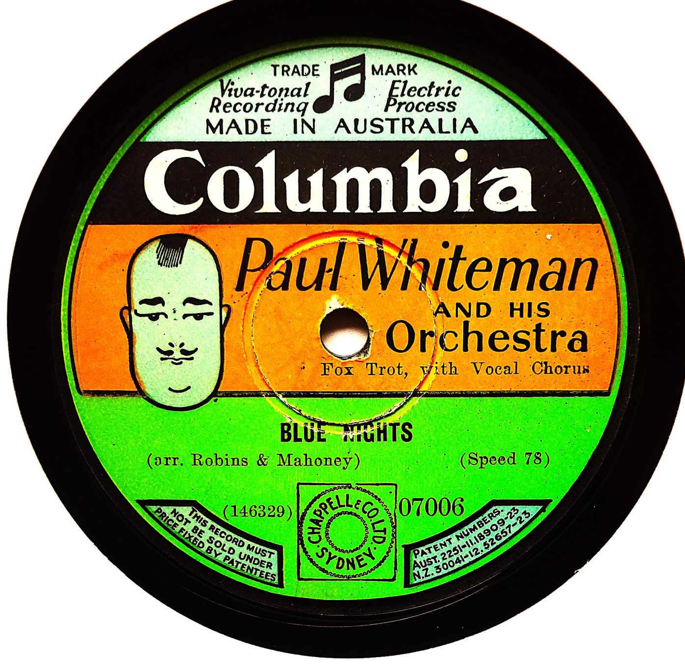 Dischi in vinile: Paul Witheman, seltene Schellackplatte mit Potato Head Label – Usato da Hemishofen venduto da Phonomandy