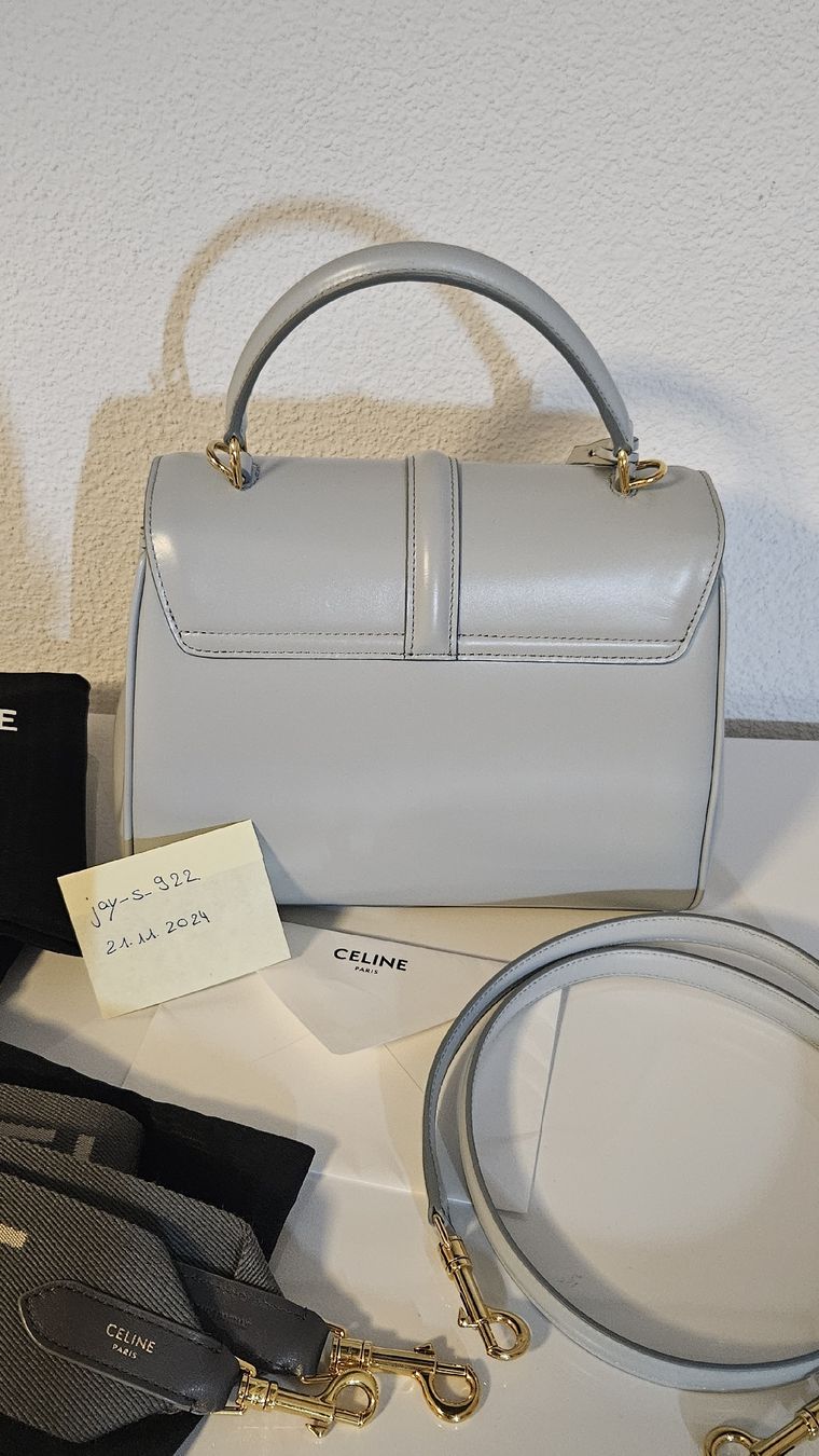 Celine Borse da donna: Celine Bag Leder Hellblau neuwertig mit extra Strap – Nuovo (secondo la descrizione) da Kloten venduto da Jay_s_922 1