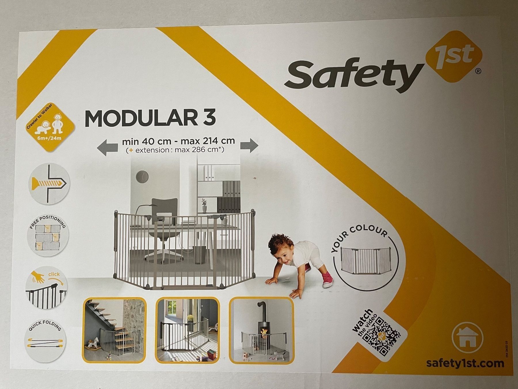 Tutto per la sicurezza: Safety 1st Modular 4 Schutzgitter ca. 240cm – Usato da Dietlikon venduto da kobold_nik 5