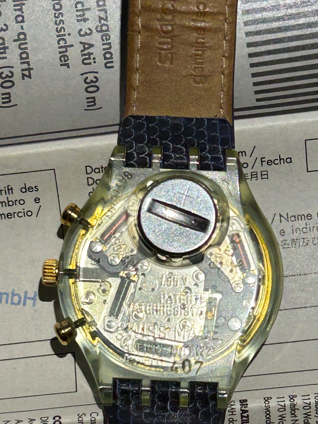 Swatch Uhren: Swatch Hitch Haker SCG104 Chrono Vintage – Neu (gemäss Beschreibung) aus Basel von arm_gf7p 4
