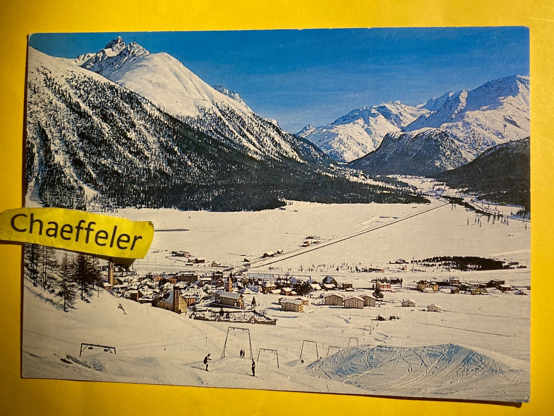 Ansichtskarten: 1969 Samedan – Gebraucht aus Zürich von Chaeffeler