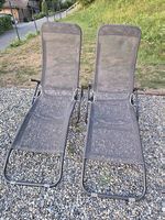 2 bequeme Gartenliegen