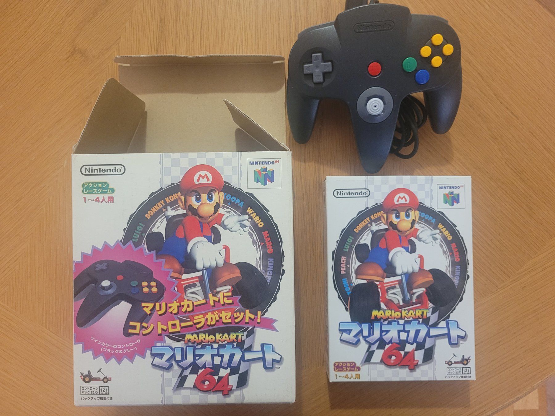 Nintendo Giochi: Nintendo 64 Mario Kart 64 Controller Bundle OVP Japan N64 – Usato da Münchenstein venduto da danytlaw 4