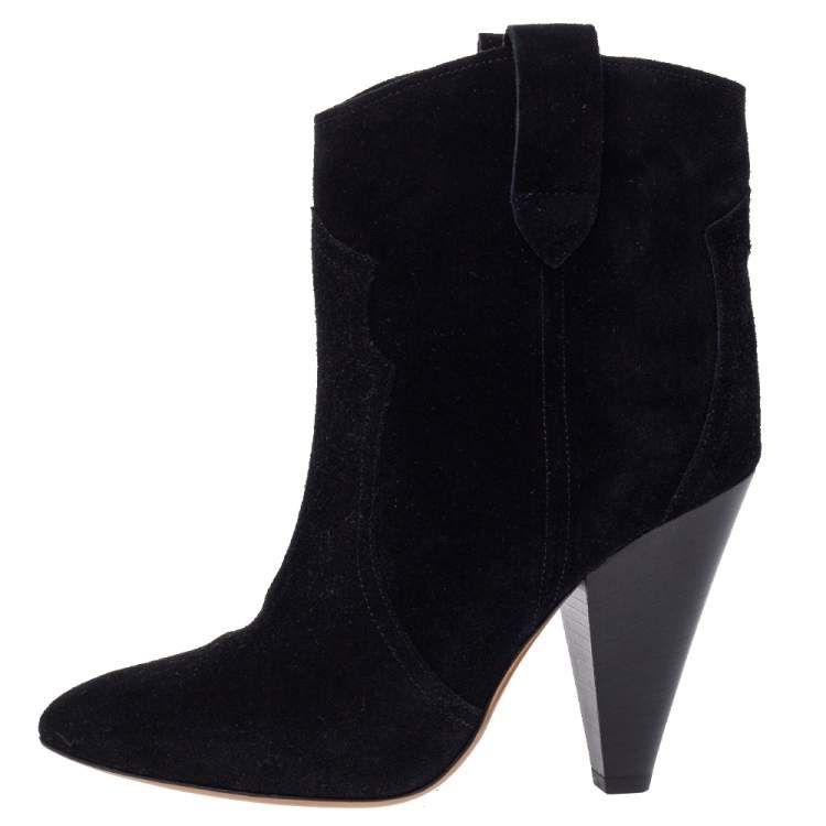Isabel Marant Damenschuhe: Isabel Marant Black Suede Roxann Ankle Boots Gr 38 – Gebraucht aus Ebmatingen von dartim 2