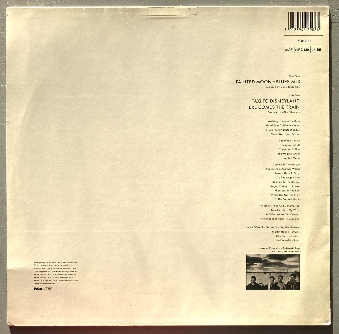 Vinyles: THE SILENCERS - PAINTED MOON – D'occasion à Poliez-Pittet par Newtown-Records 1