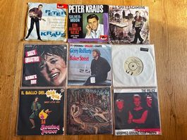 Singles Vinyl 9 Rock, Pop, Aktion, Rafferty, Quatro, Police