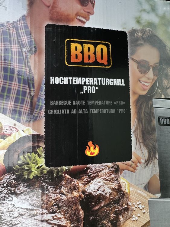 BBQ Hochtemperaturgrill "PRO" - Neu 3