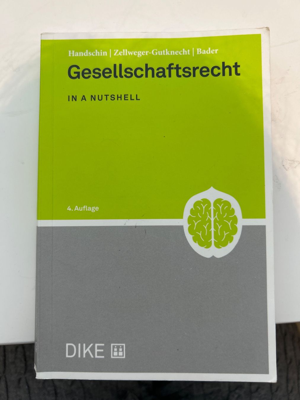 Libri: Gesellschaftsrecht in a nutshell aktuelle Auflage – Usato da Stäfa venduto da Goldkuesten_Boutique