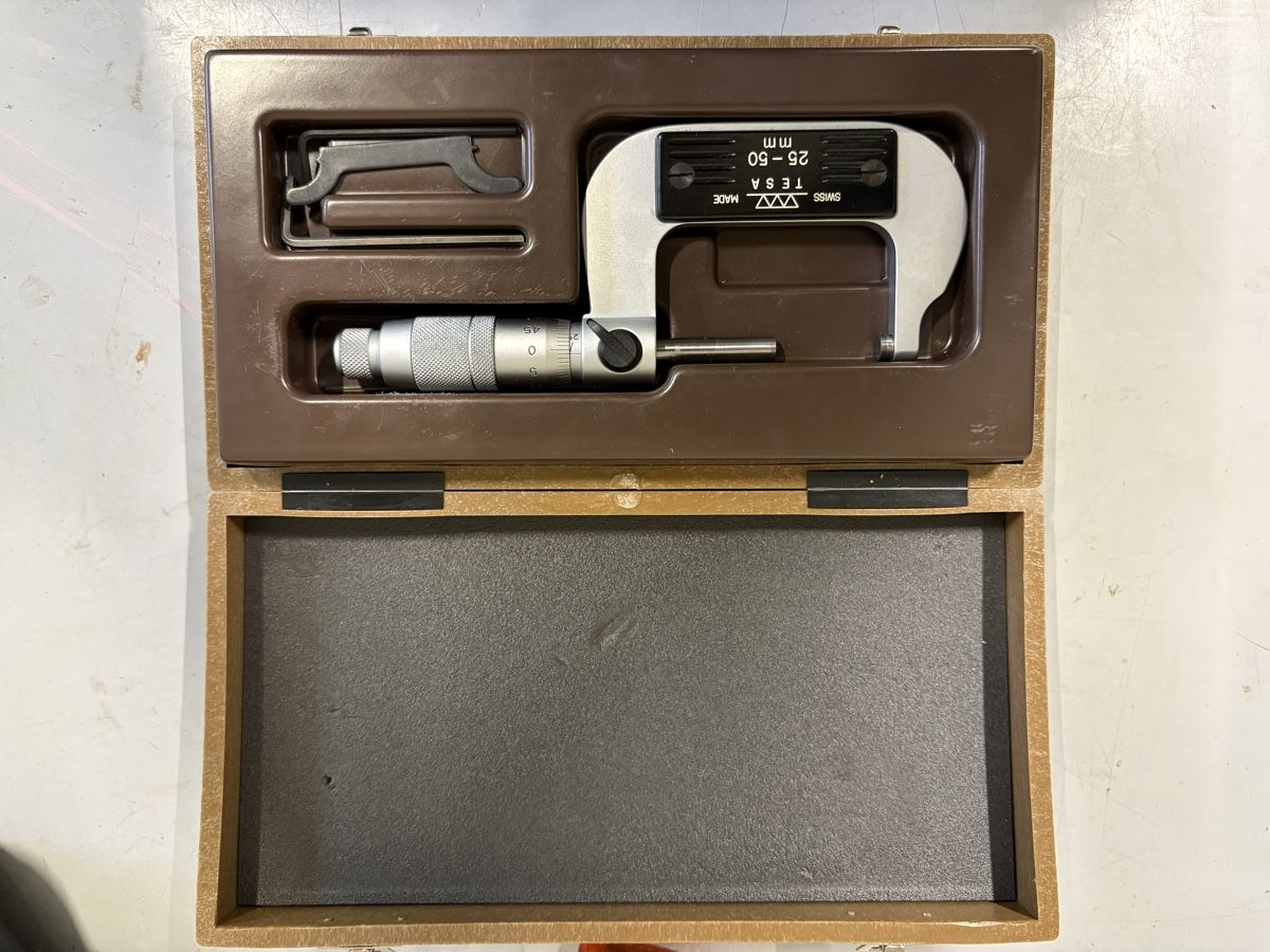Tesa Misurare: Tesa Mikrometer 25-50 mm – Usato da Richterswil venduto da Martin01016
