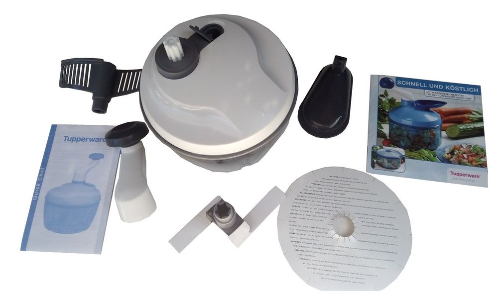 Tupperware Quick-Chef mit viel Zubehör (Neu (gemäss Beschreibung)) in ...