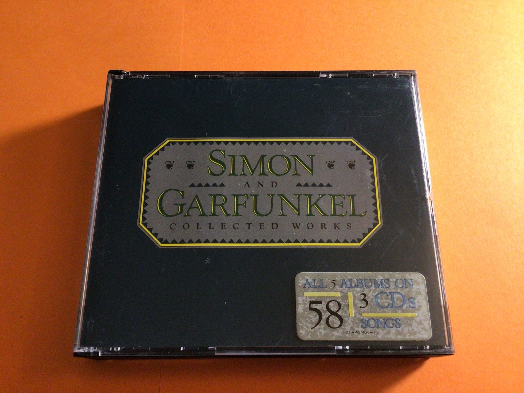 CD: SIMON & GARFUNKEL, Collected Works, 3 CDs, 1990 – Usato da Steinach venduto da Quarkie